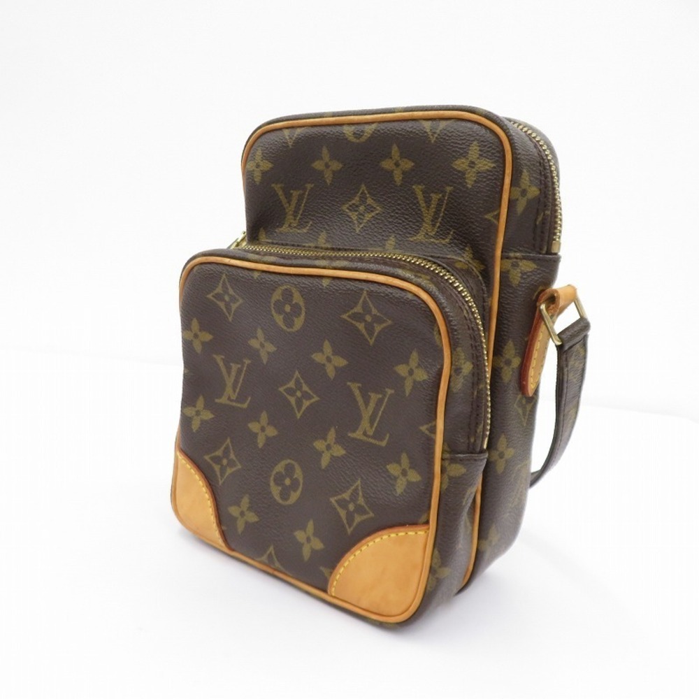 LOUIS VUITTON Monogram Amazon Shoulder Bag Brown